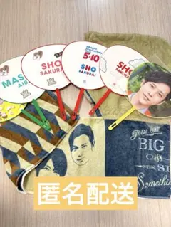 嵐 フード付きタオルBlast in Miyagi ミニうちわ 5×10