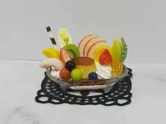 【b】ミニチュアスイーツ プリンアラモード