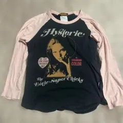 ヒステリックグラマー ラグラン 長袖 Tシャツ キーガール ピンク y2k 90のサムネイル