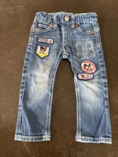DOUBLE B デニムパンツ 90サイズ