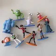 ディズニー・ピクサー ミニフィギュア 9体セット