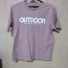 OUTDOOR PRODUCTS Tシャツ くすみピンク Mサイズのサムネイル