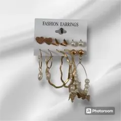 新品送料込み♡ピアス６点セット♡プレゼント　レディースピアス