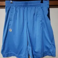 美品 ON THE COURT バスケットボールパンツ ライトブルー