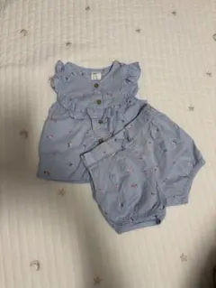 GAP フリル付き トップスとショートパンツ セットアップ