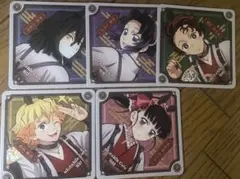 鬼滅の刃　干支 2026 午年 コースター　５枚セット