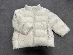 ユニクロ　アウター　ホワイト 90cm