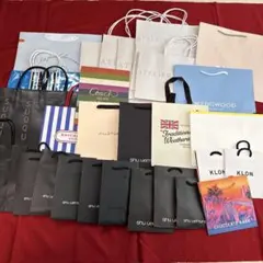 ショップ紙袋 小〜中サイズ まとめ売り 30枚