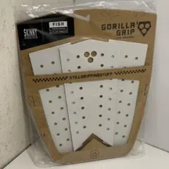 新品 ゴリラ グリップ デッキパッド スキニー フィッシュ ホワイトのサムネイル