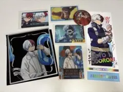 僕のヒーローアカデミア轟焦凍　10周年色紙・カード・缶バッジ