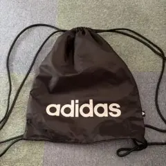 adidas 黒 ナップザック