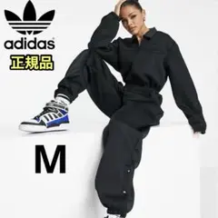 美品 アディダス オールインワン セットアップ レディース 黒 M ワンピース