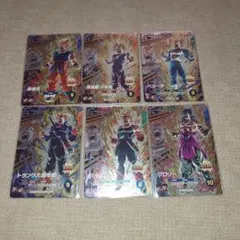 ドラゴンボールスーパーダイバーズ　5弾　PUR6種コンプ