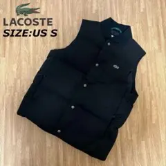 2026年最新】LACOSTE カラー：ブラック系 メンズ ダウンベスト