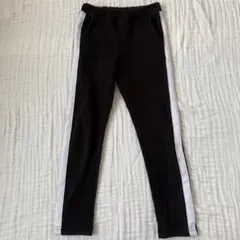 GU ブラック ロングパンツ 130cm