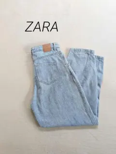 ZARAザラ 　タック入り バレルシルエット デニムパンツ　XS 即日発送