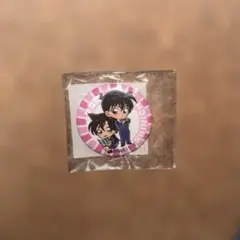 名探偵コナン 新一&蘭 缶バッジ