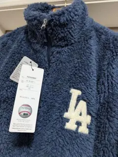 【希少】LAドジャース★フリースボアジャケット★ネイビー★LL大谷山本