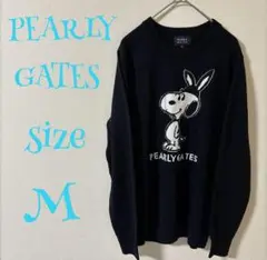 PEARLY GATES スヌーピー セーター M