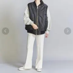 新品、タグ付き✨　BEAUTY&YOUTH ジャガード　フレアパンツ　M