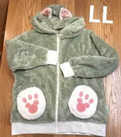 ディズニーリゾート　ディズニーシー　ジェラトーニ　パーカー　モコモコ　LL