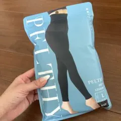 PELTHY RESET LEGGINGS L ブラック