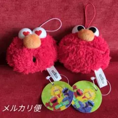 【セサミストリート】フェイスマスコット　2点セット