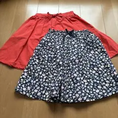 フレアスカート　2枚セット