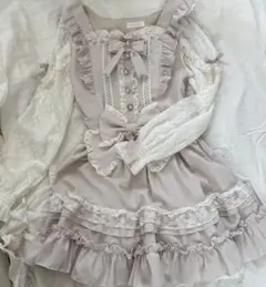 LIZ LISA正規品　ティアラリボンティアードワンピース