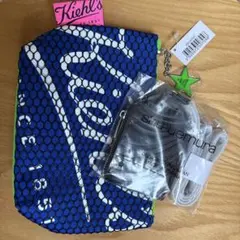 ノベルティ　ポーチ　カードケース　キールズ　シュウウエムラ