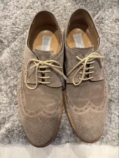 BARNEYS NEWYORK スエード ウィングチップ シューズのサムネイル