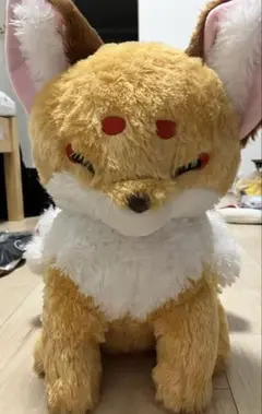 ちょコンとキツネ　九尾錦雅　ウルトラBIG ぬいぐるみ ぼうろ おまけ付き
