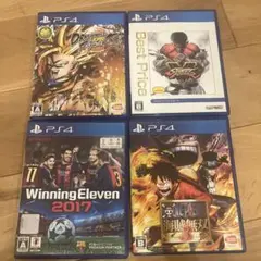 PS4 ゲームソフト 4本セット
