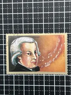 モーツァルト切手　: アラブ首長国連邦の首長国の一つであるシャルジャ