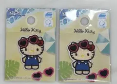 サンリオ　日焼けキティ ワッペン