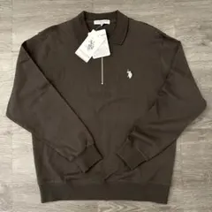 本日限定価格【新品未使用】U.S. POLO ASSN. ハーフジップポロシャツ