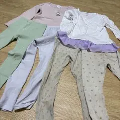 【最終お値下げ】ミッフィー柄トップスとレギンスセット 110cm