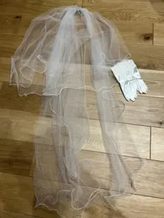 ALPHA BLANCA ウェディングベールと手袋　バラ売り可能