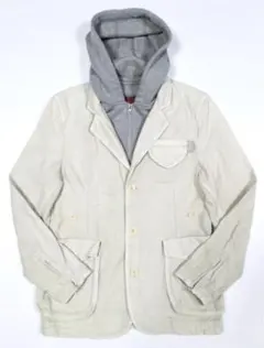 良品【TIMBERLAND】フードライニング着脱仕様 コットンジャケット S