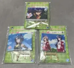 一番くじ ウマ娘 Season 3 H賞 イーゼル付きミニプレート 3種