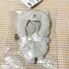 ちびぐるみ きらきらくまさん おくるみショルダー 水色 ぬいぐるみ