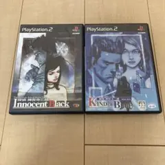 PS2神宮寺三郎イノセントブラック&カインドオブブルー2点セット