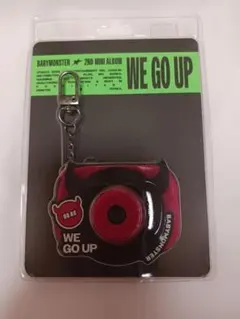 BABYMONSTER WE GO UP KEYRING ベビモンステッカー付き