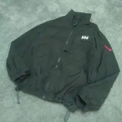 HELLY HANSEN フロントスリーブロゴ ドローコード ナイロンジャケット