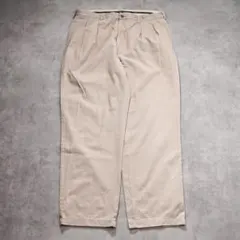 ポロラルフローレン W38 ポロチノ チノパン 古着 90s タック 22032