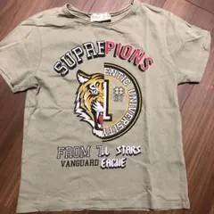 ZARA キッズTシャツ　半袖Tシャツ　子供用　カーキ　グリーン