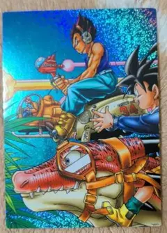 ドラゴンボール ダブルゴールドレーザーカード - メルカリ