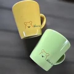 ENEOS Disney　ミニマグカップ（ペア）くまのプーさん