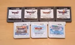 ソフト単品】ドラゴンクエストⅣ・Ⅴ・Ⅵ・Ⅶ・Ⅷ・Ⅸ・XI 7点 動作