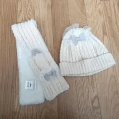 kp DECO ニット帽 マフラーセット М